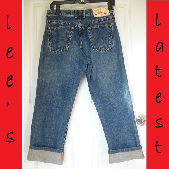 Lucky Brand Denim - Lucky Brand Jeans Lowrise Bootleg Pedal Pushers 6